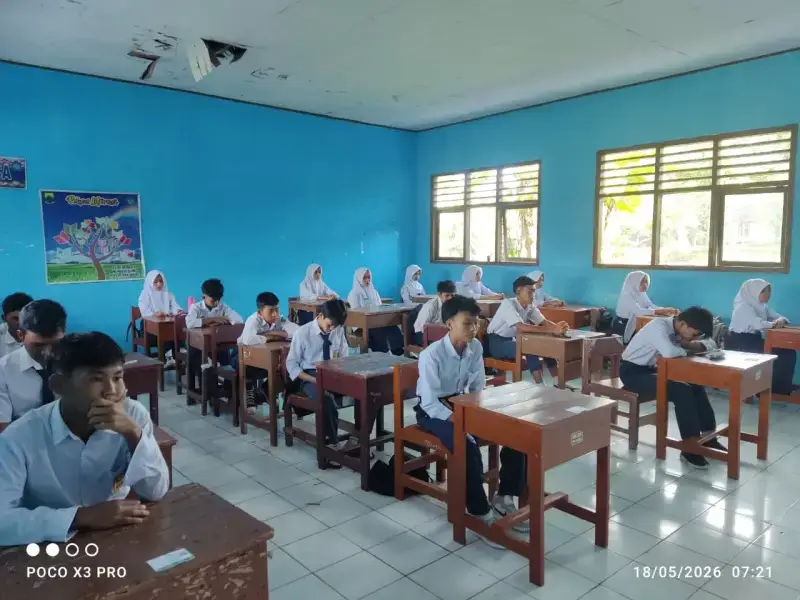 Pelaksanaan ASAJ Kelas IX SMP Negeri 4 Kadupandak Tahun 2026